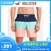 Hollister spring 2020 new 4-way stretch 4-corner swimsuit 5-inch inseam men 305205-1