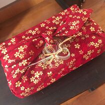 Mid-Autumn Festival Moon Cake Gift Box Wrap Cloth New Year Birthday Wind Lu Fu Accompanying Hand Gift Return Gift Hand Letter Bento Wrap Skin