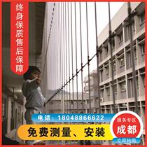 Chongqing Chengdu childrens fall net balcony safety net pet anti-theft window invisible protective net stainless steel wire mesh