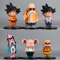 Q version of Dragon Ball Z Monkey King Kobayashi Bald Klin doll doll ornaments turtle fairy Qiqi hand-made model