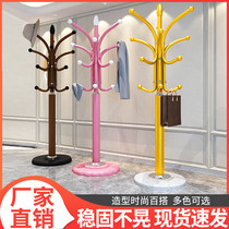 European-style coat rack floor iron hanger bedroom simple modern single pole vertical living room household clothes rack