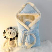 Britains be hold baby winter thickening out baby tong gang birth 0 3 yue supplies out coated sleeping bag
