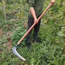 Steel sickle farm cutting tree cutting grass and cutting knife cutting knife cutting knife wood logging and long handle outdoor long handle