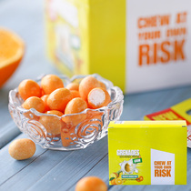Grenades Assorted Fruit flavored Explosive Chewing Gum 30g pack 6 packs Pineapple Orange flavored snack candy