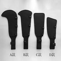 Knife cover scabbard universal type tactical outdoor camping wood knife double-layer knife bag Oxford cloth thickened protective cover