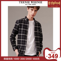 Teenie weenie bear men's winter new Plaid line shirt tnyc94t56q