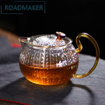 Rod Mico Japanese glass bubble teapot single pot home high temperature filter hammer tea tea cup tea set set