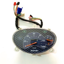 Applicable Rhyme color QS100T Li Cai QS125T-2 instrument assembly Glass odometer cover Speed meter Speed meter