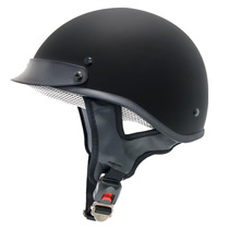 VIRTUE motorcycle helmet Mens half helmet Vintage womens electric car Prince Summer scoop helmet Harley calf helmet