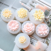 Meimuer small flower mold Scented candle plaster drop glue decorative flower mold Handmade soap flower mold