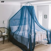 Free installation of dome ceiling mosquito nets Home Princess Wind bed Mantle Floor Crypto Summer Home Convenient Dismantling and Washing Chants