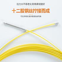Thread electrical threading artifact multi-purpose cable puller net cable concealed tube lead wire wire pay-off tool