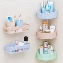 Toilet rack wall-mounted bathroom rack-free toilet suction cup bathroom storage tripod