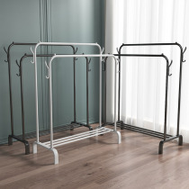 Drying rack Floor-to-floor indoor balcony outdoor bedroom clothes bar balcony Clothes Clothes Clothes Simple drying machine drying rack