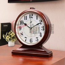 Pendulum clock quartz living room desktop clock retro home desktop large clock sitting clock pendulum clock ornaments