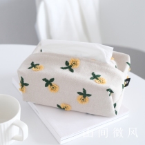 Water Dente Snow Cotton Numb Art Paper Towel Box Embroidered Nordic Day Series Paper Towels Napkins Tucked Paper Cramers Paper Collection