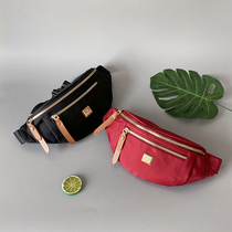 Nylon casual chest bag womens light and compact sports Messenger bag simple fashion Oxford cloth new business pocket