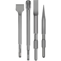 Electric hammer chisel impact drill brick cement concrete square handle four pit flat chisel super hard drill bit electric pick pick