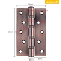 304 Stainless Steel Thickened Silent Hinge Hydraulic Damping Cabinet Door Closure Closure Hinge