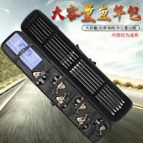 New Gear Bag Fishing Bag Hard Shell Sea Rod Bag Thickened Waterproof Fishing Rod Wrap Spun Wheels Special Bag 1 15 m