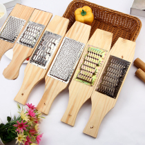 Ruan silk household kitchen wood lazy people cut vegetables old-fashioned difference plate potato cucumber Planer l