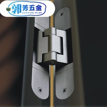 Invisible door hinge Hidden wooden door 180 degree hinge door Heavy door Secret door inside open Hardware folding outside open