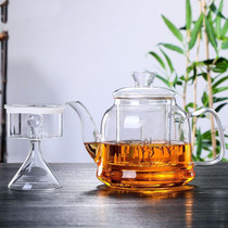 Glass-resistant steaming teapot liner Tea filter net Glass lid steaming liner tea set Tea set accessories suitable for our store