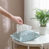 Toilet paper towel bag fabric tissue box can be hung cute hanging restaurant cartoon roll cloth cover Japanese car home