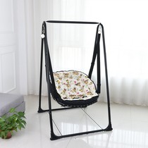 Indoor childrens swing home adult hanging chair infant cradle outdoor balcony punch-free steel frame 1120d