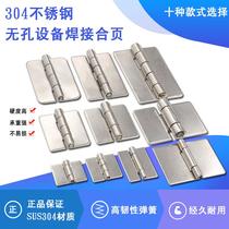 Thickening 304 Stainless Steel Heavy Duty Free Welding Hinge Thickened Industrial Hinge Equipment Heavy Industrial Hinge