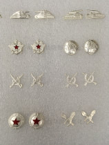 Props soldier student symbol old 55 Soviet mode collar accessories