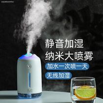 Air humidifier Small household silent bedroom dormitory student Mini office desktop Car indoor night light