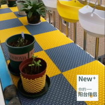 Burglar-proof net backing plate balcony flower frame anti-guard anti-theft window multi-meat flower pot anti-fall window sill splicing plastic grid