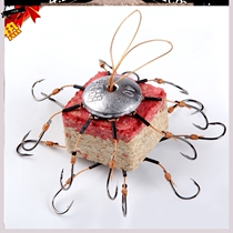 Silver Carp Fishing Group Silver Carp Fishing Cage Floating Fishing Sea Pole Special Fish Hook Blast Hook Bait Bait Fishing Silver Carp White Silver Carp