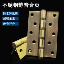 Folding hinge support folio double door ho Yemen hinged bathroom door 180 degrees toilet door elastic