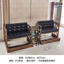 Billiard room Billiard hall Ball viewing chair Lounge sofa Chair Grandstand leisure seat New pu linen art sofa