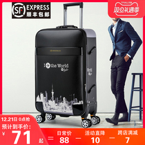 Luggage men strong durable suitcase trolley case men 28 inch password box students female super large capacity travel box