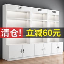 Cosmetics display cabinet supermarket convenience store product container display case nail art beauty shop multi-layer shelf display rack