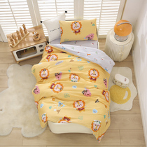 Kindergarten pure cotton quilted with three sets of baby Entrance Garden Small Bedding 60 bedding 60 Bedding Core with Core