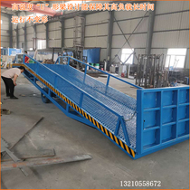 Mobile boarding bridge Manual hydraulic loading and unloading platform Port storage logistics container forklift climbing platform