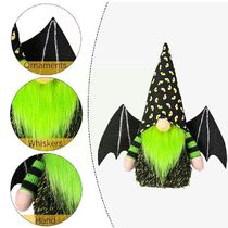 Halloween Gnomes Plush Dolls Decorative Ornaments Top Bat