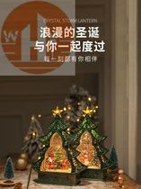 Christmas tree music box Christmas gifts high-end children children snowflake music box decoration tree ornaments gifts