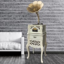 Todays ink retro phonograph old-fashioned stream sound electromechanical record player living room speaker with subwoofer