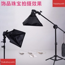 Jewelry jewelry text play desktop live camera light LED studio soft light box video shooting fill light light