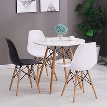 Nordic office for talks table and chairs Combined Reception with guest table Leisure area Coffee milk tea Small round table One table Four chairs