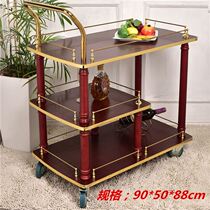 Factory direct dining car trolley hotel restaurant KTV commercial wine delivery three-layer stainless steel 4s shop service