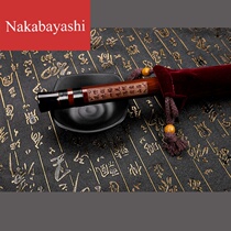 Flute refined double socket copper professional performance flute folk musical instrument bamboo flute delivery accessories