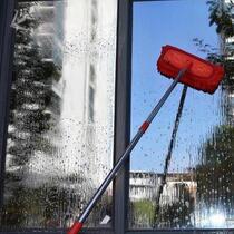 Wall brush cleaning wipe long handle household wipe kitchen tile house glass wall wash Wall mop expansion Rod lengthy