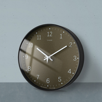 TIMESS clock clock living room home fashion clock light luxury modern simple wall watch mute wall electronic clock