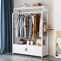 Net red coat rack floor bedroom simple living room light luxury clothing store iron display rack multifunctional hanger